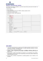 Preview for 33 page of Emerson EV3 Series Application Manuallines