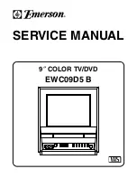 Emerson EWC09D5B Service Manual preview