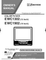 Emerson EWC1902 Owner'S Manual preview