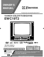 Emerson EWC19T2 Owner'S Manual preview