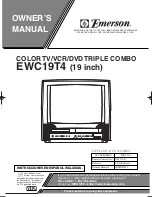 Emerson EWC19T4 Owner'S Manual preview