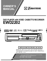 Emerson EWD2202 Owner'S Manual preview