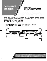 Emerson EWD2203M Owner'S Manual preview