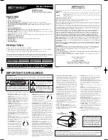 Emerson EWF2006 Owner'S Manual предпросмотр