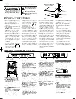 Preview for 2 page of Emerson EWF2702 Owner'S Manual