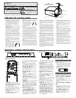 Preview for 2 page of Emerson EWF2704 Owner'S Manual