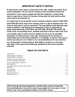 Preview for 2 page of Emerson EWL2005 Service Manual