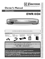 Preview for 1 page of Emerson EWR10D4 Owner'S Manual