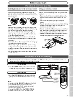 Предварительный просмотр 9 страницы Emerson EWR20V4 Owner'S Manual