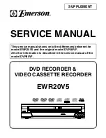 Emerson EWR20V5 Service Manual preview