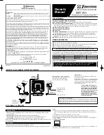 Emerson EWT1931 Owner'S Manual preview