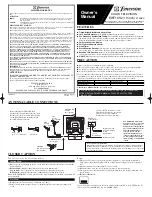 Emerson EWT19S2 Owner'S Manual preview