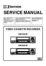 Emerson EWV401B Service Manual preview