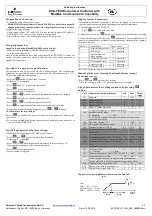 Preview for 2 page of Emerson EXD-TEVI Operating Instructions Manual