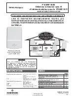 Preview for 5 page of Emerson F145RF-1600 Installation Instructions Manual