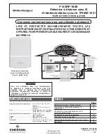 Предварительный просмотр 5 страницы Emerson F145RF-1600 Installation Instructions Manual