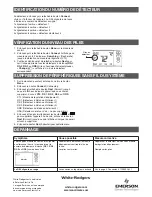 Preview for 8 page of Emerson F145RF-1600 Installation Instructions Manual