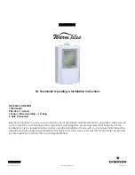 Emerson FG Operating & Installation Instructions Manual preview