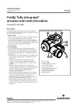 Preview for 3 page of Emerson FieldQ Q100 Product Data Sheet