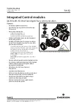 Preview for 27 page of Emerson FieldQ Q100 Product Data Sheet