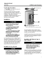 Предварительный просмотр 3 страницы Emerson Fisher 249W Instruction Manual