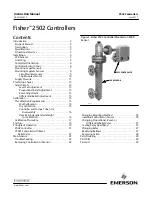 Emerson Fisher 2502 Instruction Manual preview