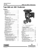 Emerson Fisher 3660 Instruction Manual preview