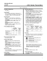 Предварительный просмотр 3 страницы Emerson Fisher 4200 Series Instruction Manual