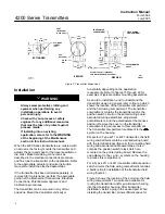 Предварительный просмотр 6 страницы Emerson Fisher 4200 Series Instruction Manual