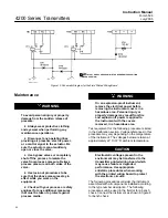 Предварительный просмотр 22 страницы Emerson Fisher 4200 Series Instruction Manual