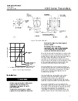 Предварительный просмотр 5 страницы Emerson Fisher 4210 Instruction Manual