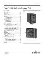 Preview for 1 page of Emerson Fisher 4660 Instruction Manual