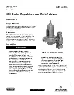 Emerson Fisher 630 Series Instruction Manual preview