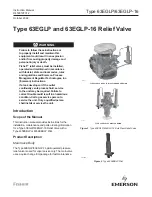 Предварительный просмотр 1 страницы Emerson Fisher 63EGLP Series Instruction Manual