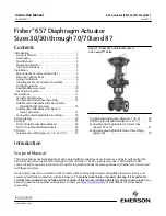 Emerson FISHER 657 Instruction Manual preview