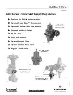 Emerson Fisher 67C Bulletin preview