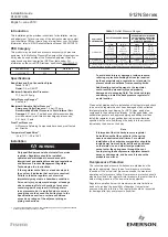 Preview for 1 page of Emerson Fisher 912N Series Installation Manual