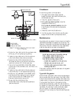 Предварительный просмотр 9 страницы Emerson Fisher 92C Instruction Manual