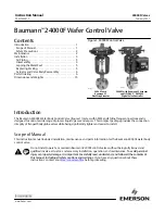 Emerson Fisher Baumann 24000F Instruction Manual предпросмотр