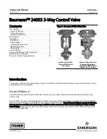 Emerson Fisher Baumann 24003 Instruction Manual preview