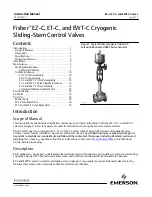 Предварительный просмотр 1 страницы Emerson Fisher ET-C Instruction Manual