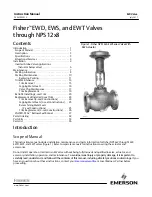 Emerson Fisher EWD Instruction Manual предпросмотр