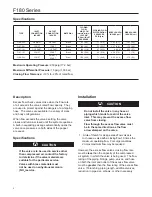 Preview for 2 page of Emerson FISHER F180 Series Instruction Manual