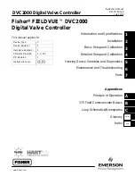 Emerson Fisher FIELDVUE DVC2000 Instruction Manual предпросмотр