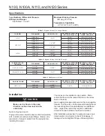 Preview for 2 page of Emerson Fisher N100 Series Instruction Manual