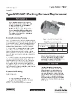 Emerson Fisher N551 Instruction Manual preview