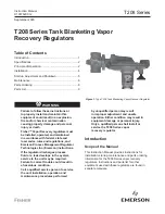 Preview for 1 page of Emerson FISHER T208 Series Instruction Manual