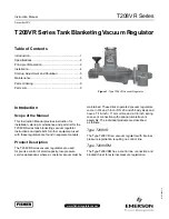 Emerson FISHER T208VR Series Instruction Manual preview