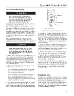 Preview for 5 page of Emerson Fisher Type 667 size 100 Instruction Manuals