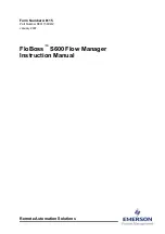 Preview for 1 page of Emerson FloBoss S600 Instruction Manual